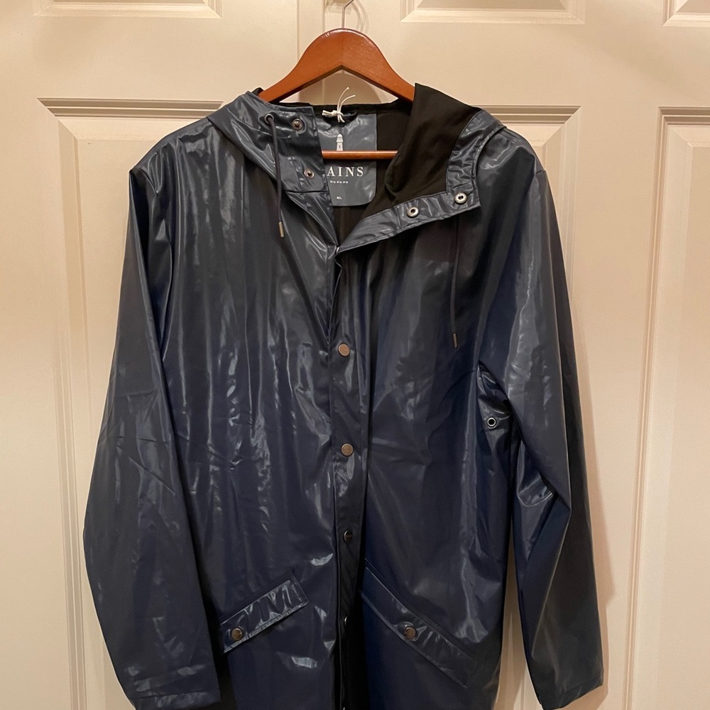 Rains Unisex Long Raincoat